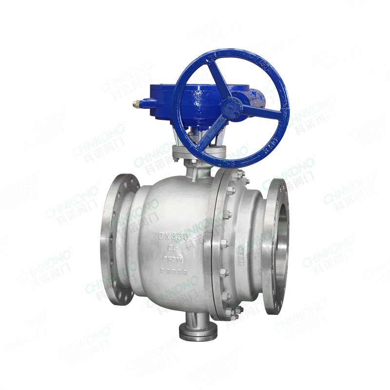 Fixed flange ball valve