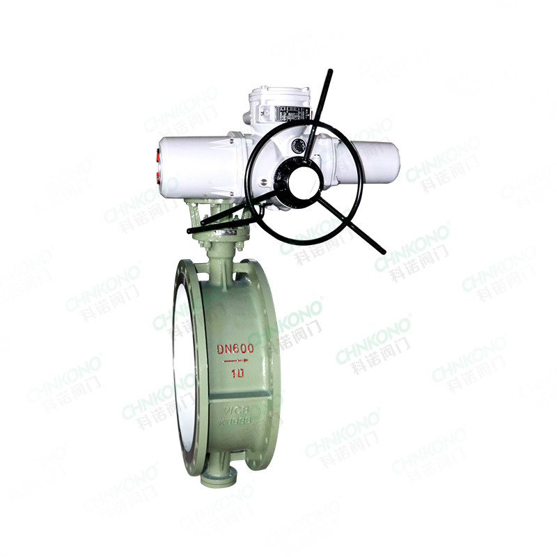 Electric flange butterfly valve