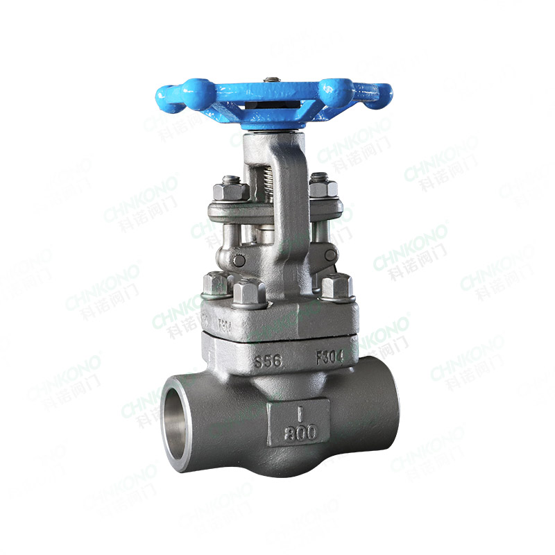 Forged steel butt welded gate valve