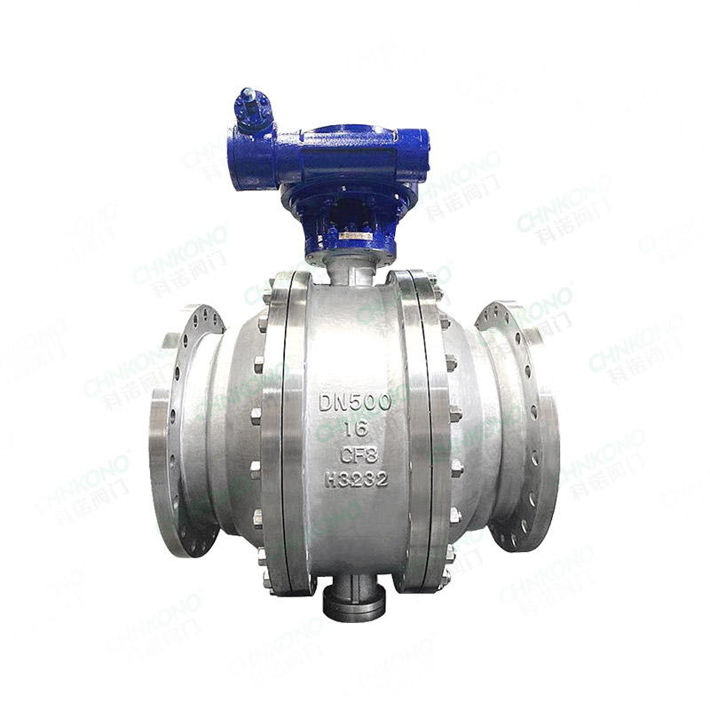 Fixed flange ball valve