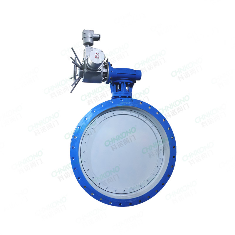 Electric flange butterfly valve